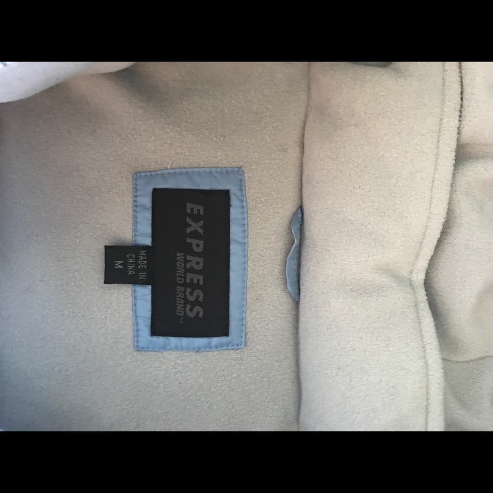 💙❄️BLUE EXPRESS FLEECE LINED PUFFY JACKET❄️💙 - Picture 4 of 7